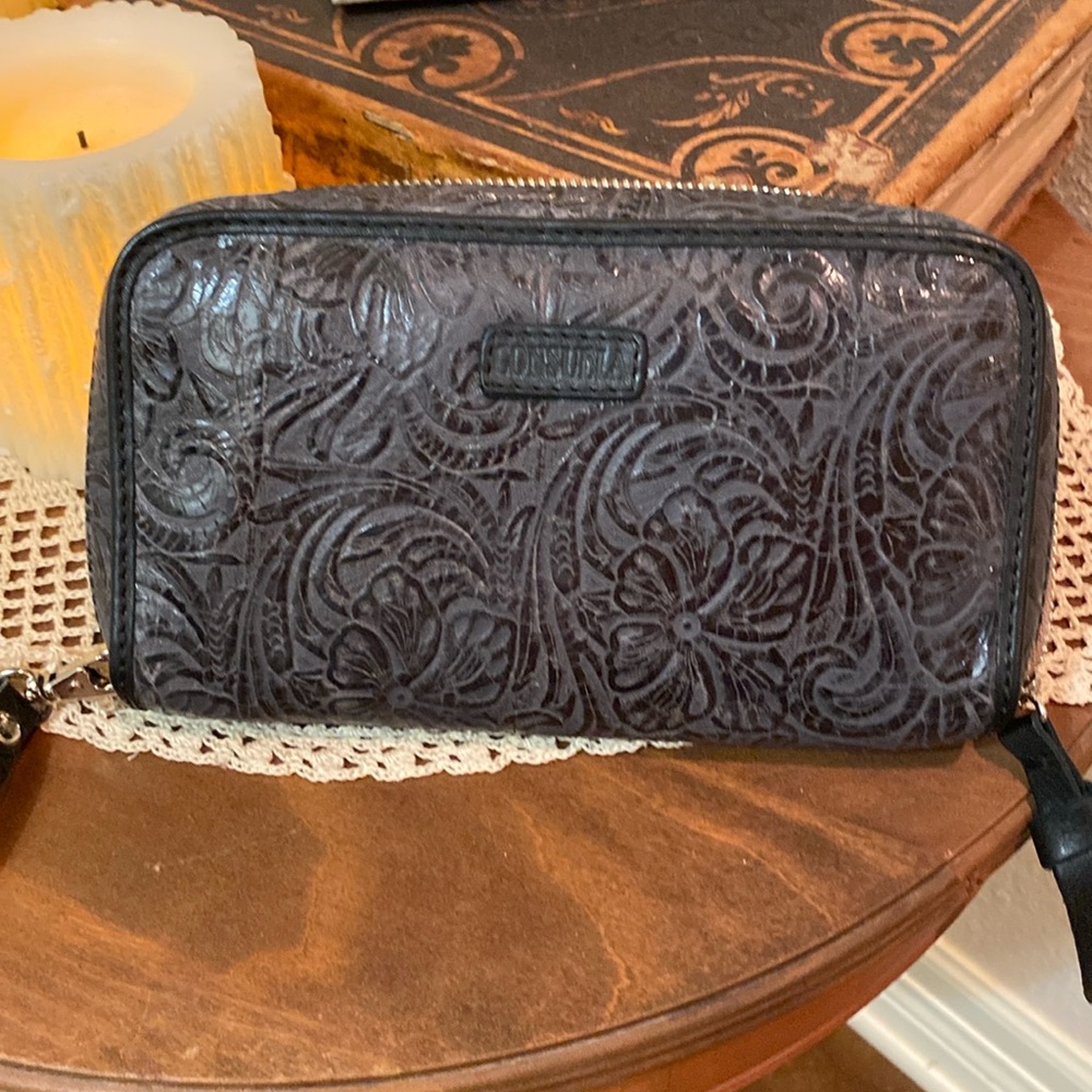 Consuela Steely wristlet wallet